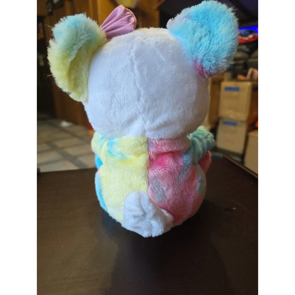 Peek-A-Roo, Interactive Rainbow Plush Toy & Baby with Bonus Bows Actions‎ Sounds
